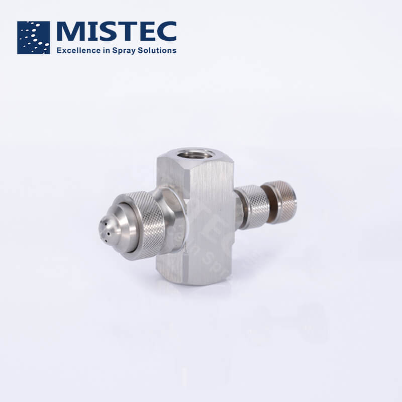 Pressure atomizing nozzle 15 to20 degree Angle adjustable air atomizing nozzle